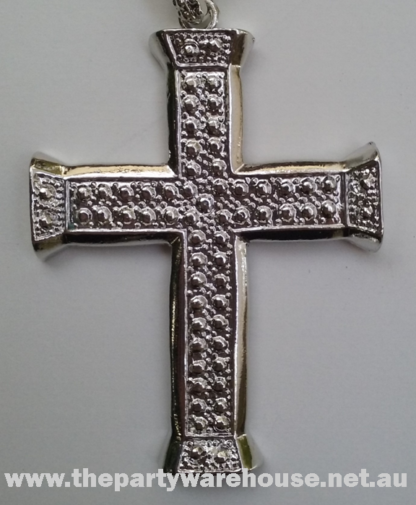 Cross Pendant Necklace Silver