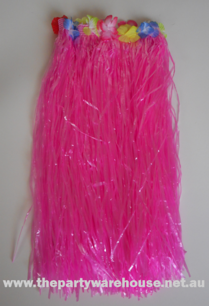 Grass Skirt 58cm Pink