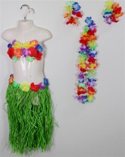 Girls Hawaiian Skirt Set