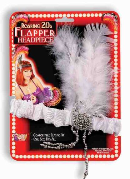 Flapper Headpiece White