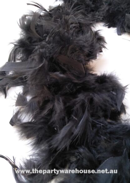 Black Feather Boa