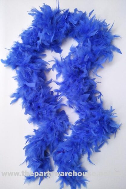 Feather Boa Blue