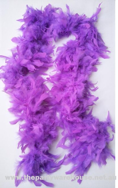 Feather Boa Purple