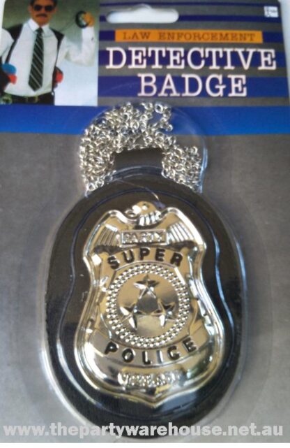 Detective Badge on Chain