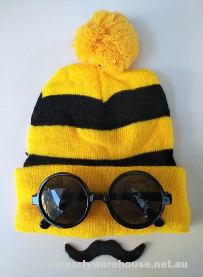 Odlaw Beanie Set with Dark Lens Glasses