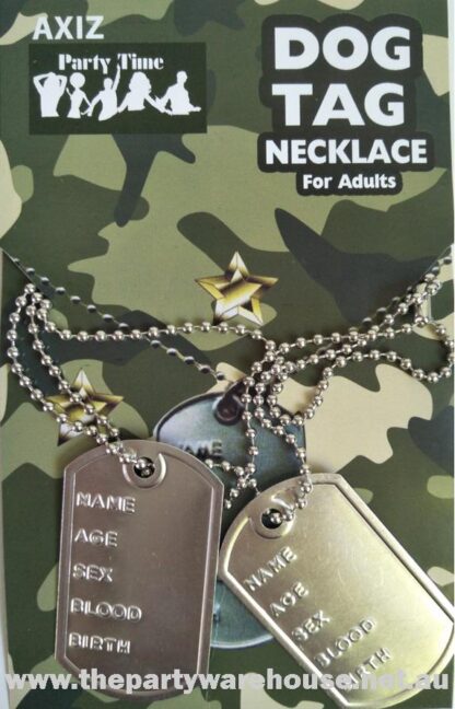 Army Dog Tags