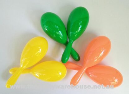 Plastic Maracas Pk2