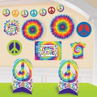Hippie Room Decorating Kit (10 Piece)