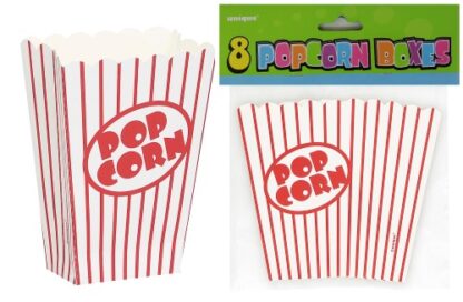 Popcorn Boxes Pk8