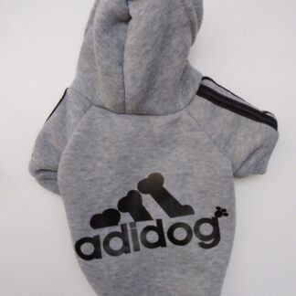 Adidog Hoodie Jumper - Grey