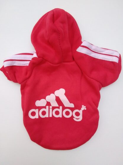 Adidog Hoodie Jumper - Red