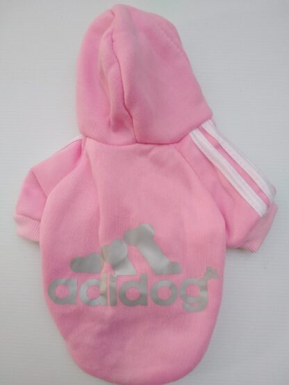 Adidog Hoodie Jumper - Pink