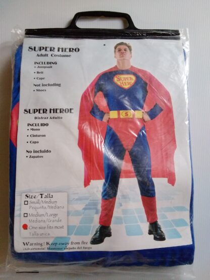 Adult Costume - Super Hero Male