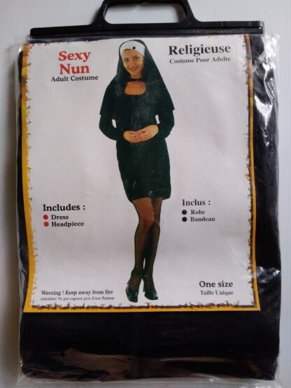 Adult Costume - Sexy Nun