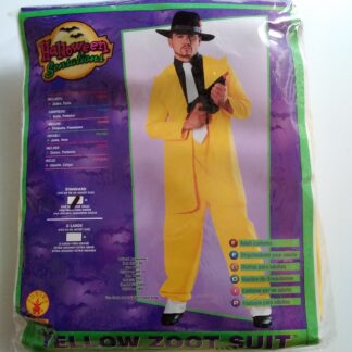 Adult Costume - Yellow Zoot Suit