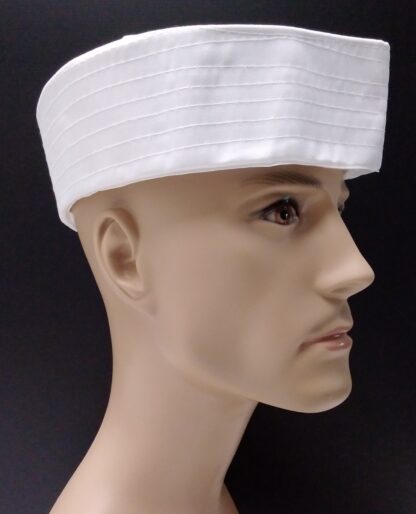 White Sailor Gob Hat