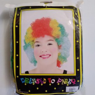 Wig - Afro Clown Wig Multicolour