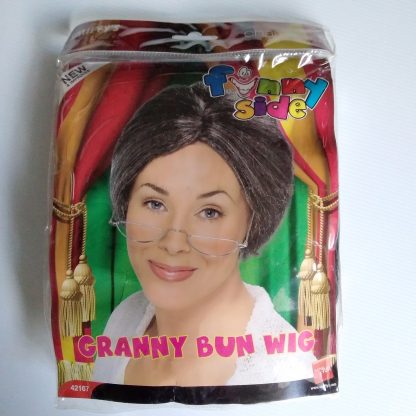 Wig - Granny Bun / Old Woman