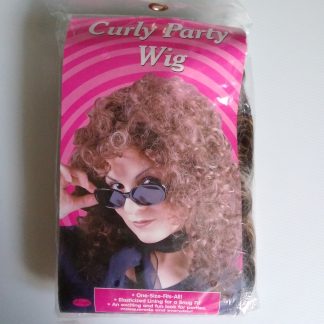 Wig - Curly Party Brown Wig