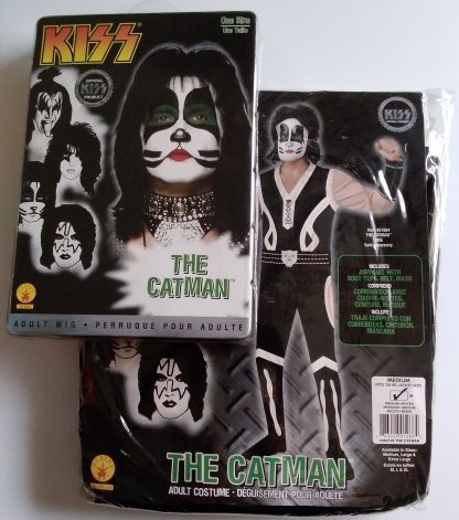 The Catman (KISS) Costume and Wig Set