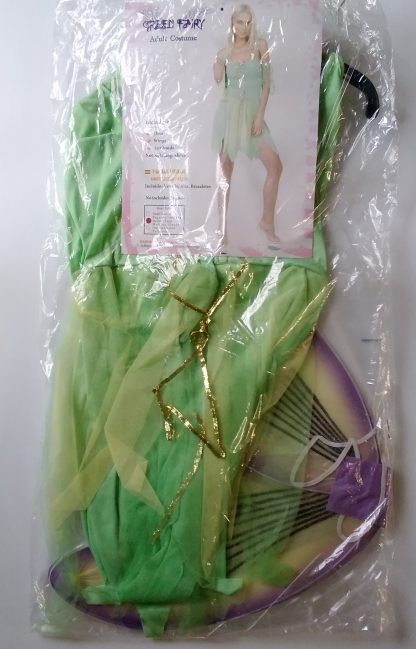Adult Costume - Green Fairy MEDIUM/LARGE (OLD STOCK)
