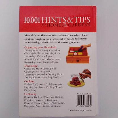 Book - 10,001 Hints & Tips for Homes & Gardens