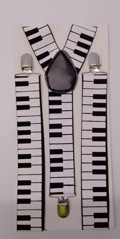 Braces Printed Piano Keys